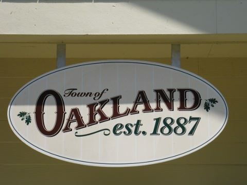Town of Oakland, est. 1887