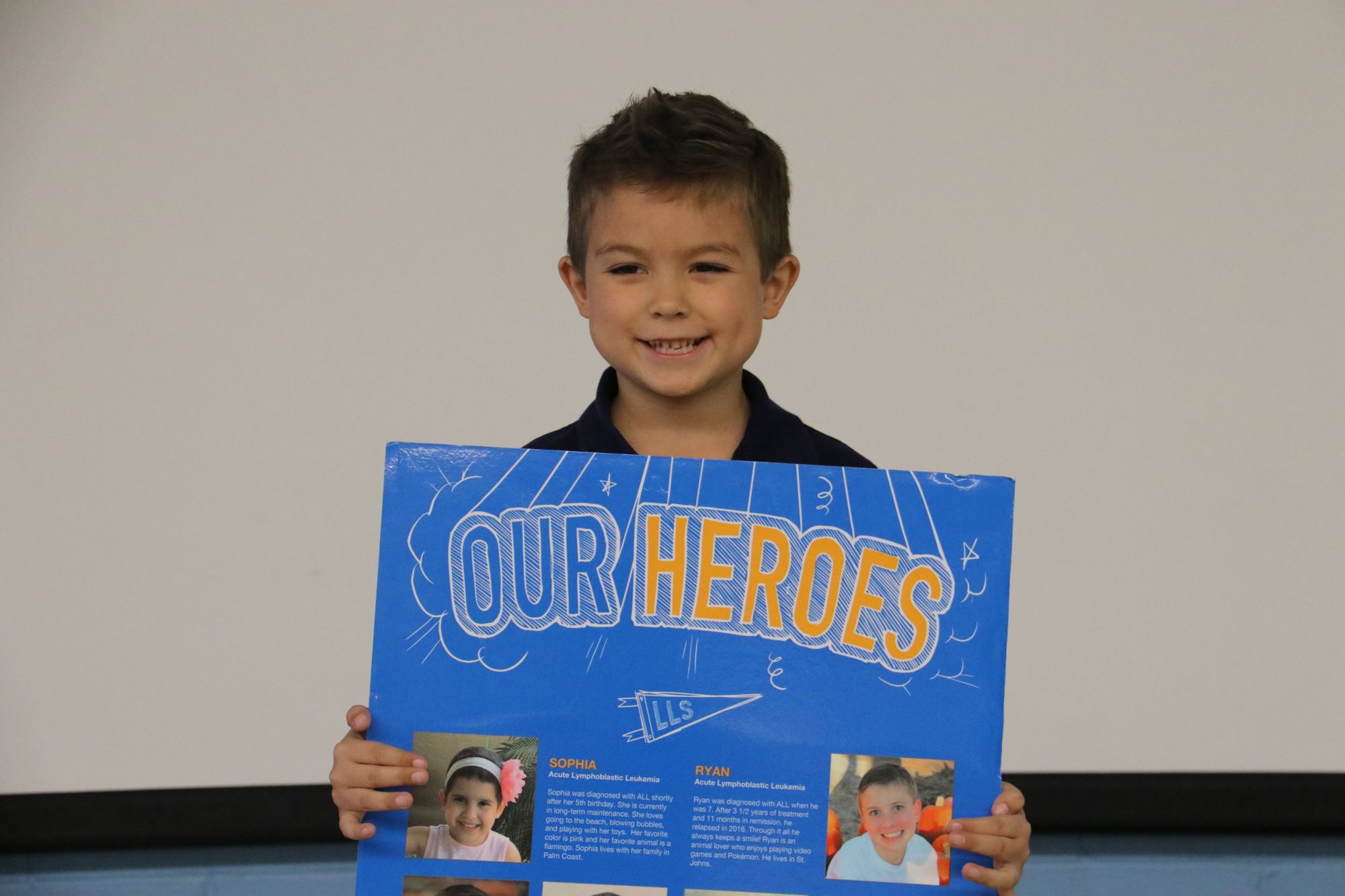 Landon Bliven has been battling leukemia since January 2017 and is currently in remission.