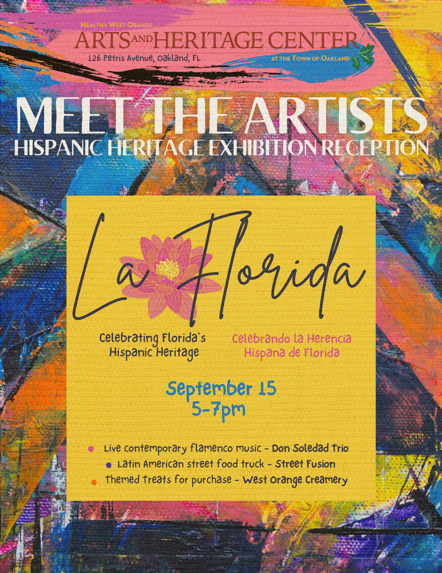 Hispanic Heritage Month Exhibit Reception