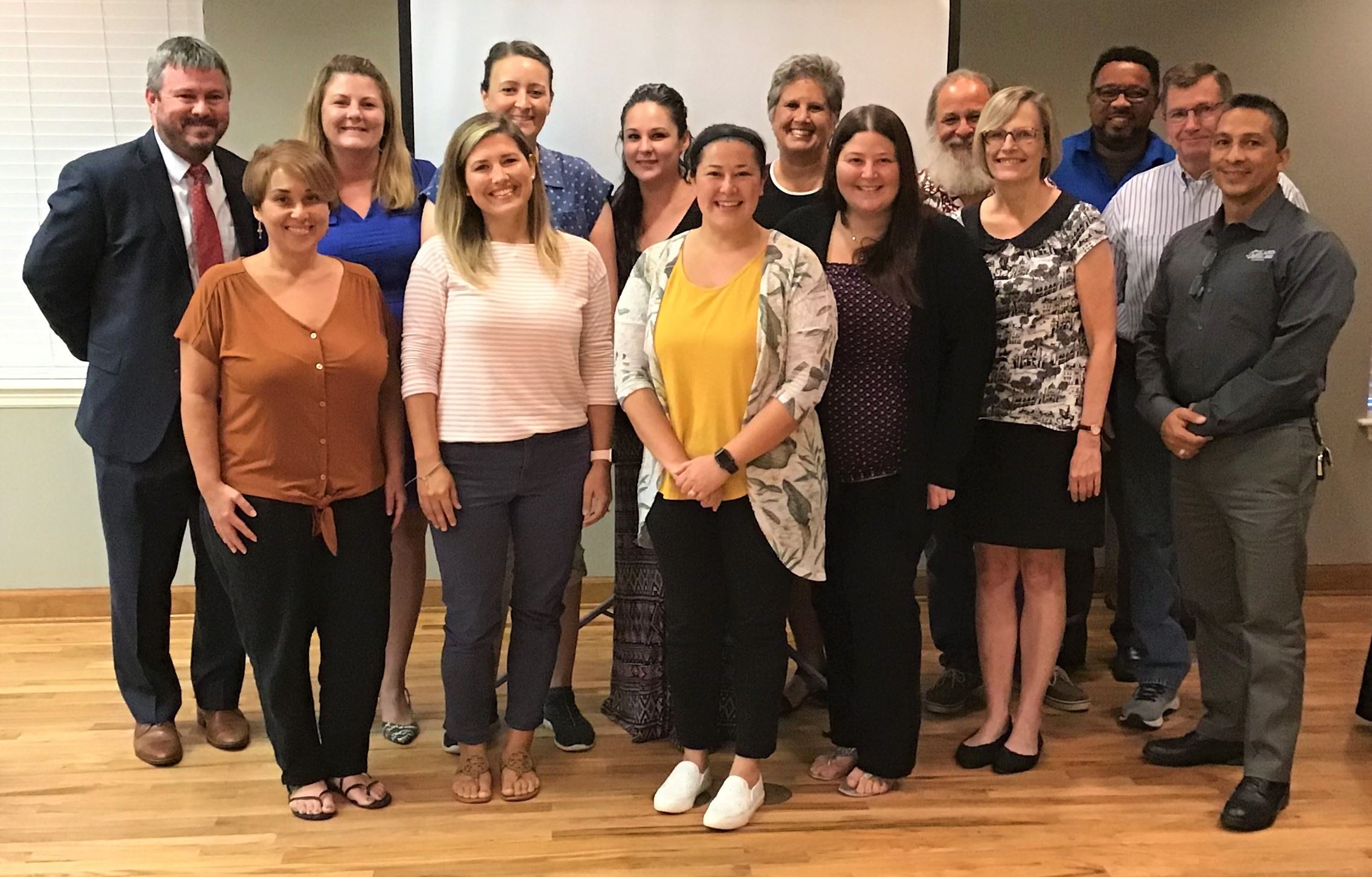 Town Commission with new teachers 092419