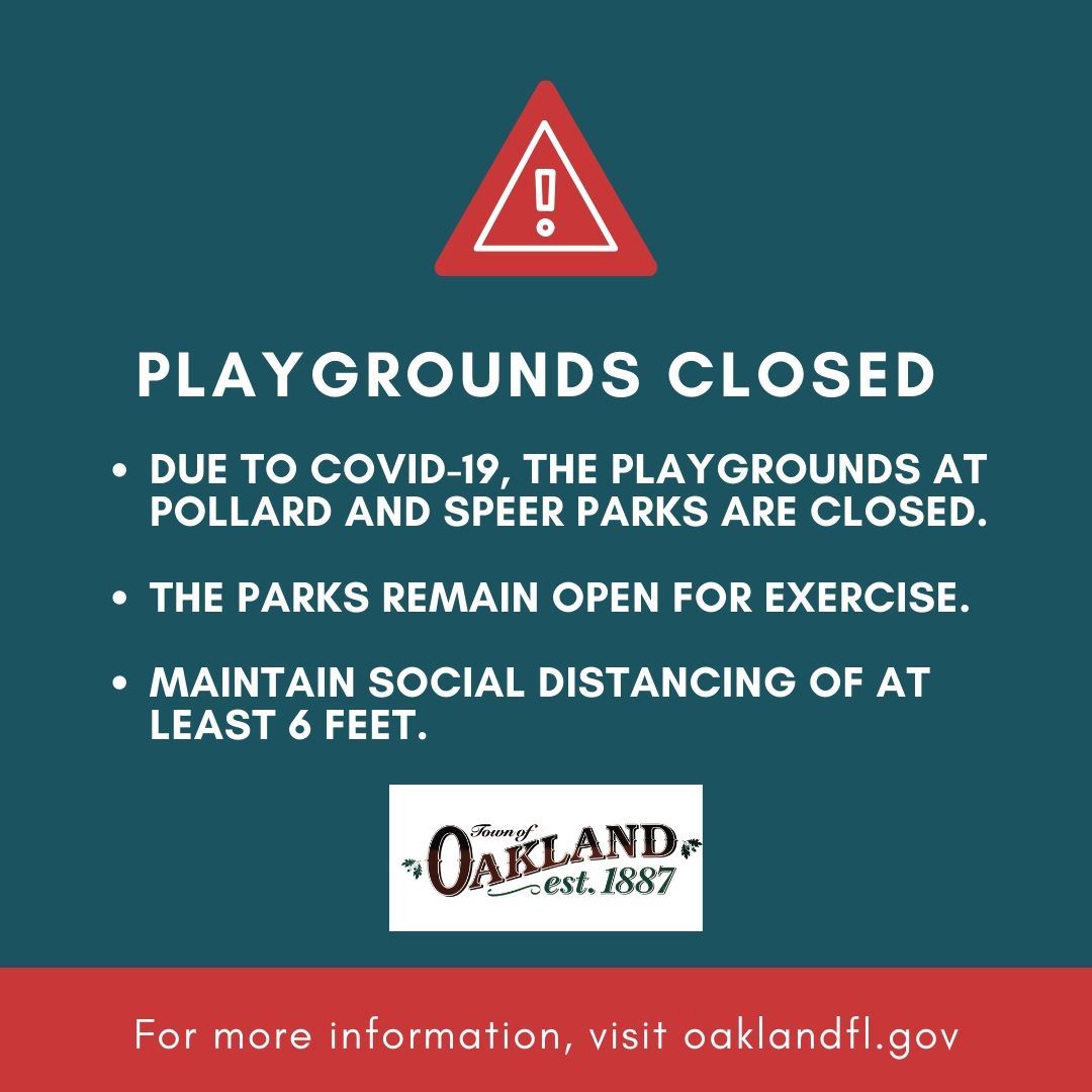 Playground closures