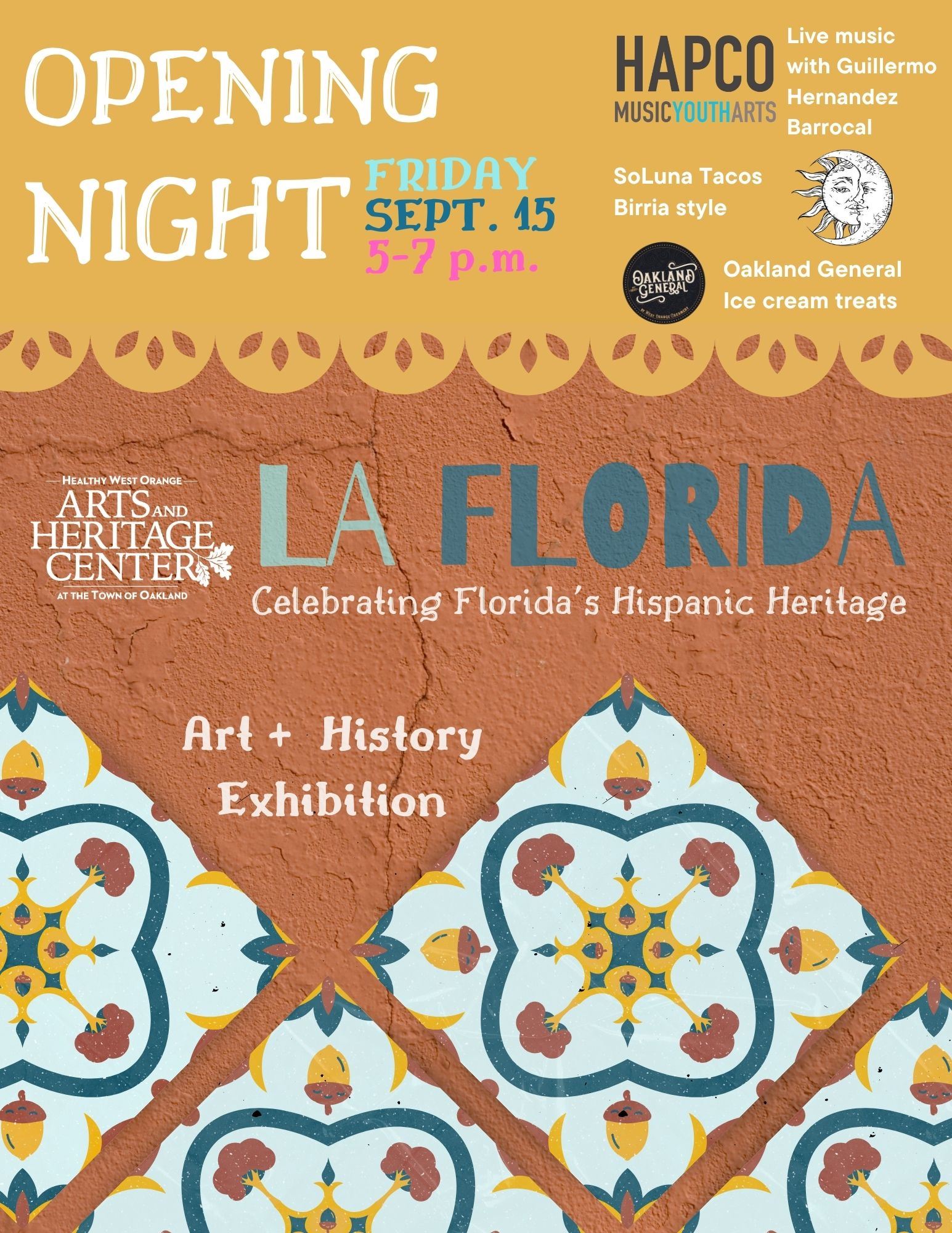 La Florida Opening Night Flyer