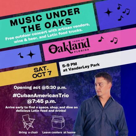 Music Under the Oaks cover photo